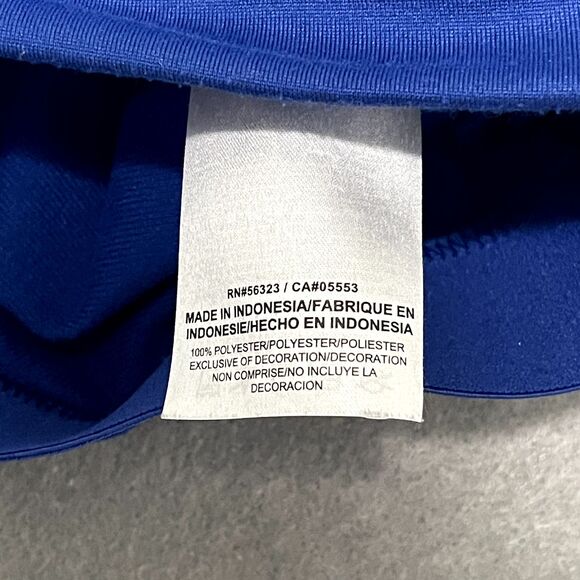 Texas Rangers Jacket Mens Medium Royal Blue MLB Full Zip Embroidered Logo NIKE - Picture 7 of 14